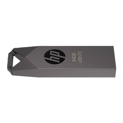 [HPFD235w-64] Memoria USB-A 2.0 235w HP de 64 GB Color Plateado
