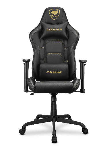 [3MELIGLB.0001] SILLA GAMING COUGAR ARMOR ELITE ROYAL NEGRO DORADO