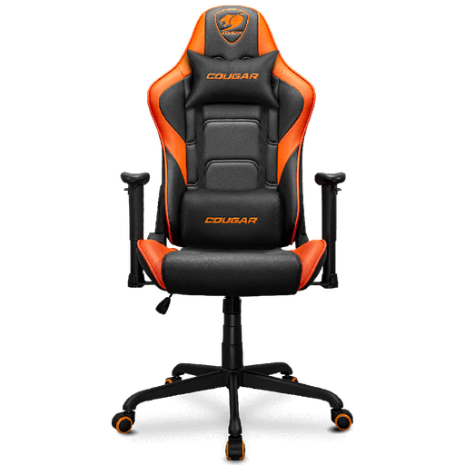 [3MELIORB.0001] Silla Gamer Cougar Armor Elite de Color Negro y Anaranjado