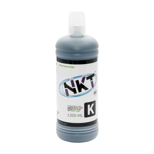 TINTA NKT 1000ML BLACK UNIVERSAL