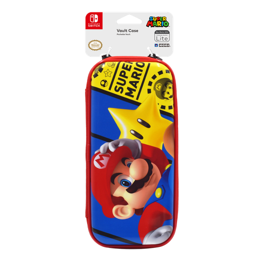 [NSW-161U] Estuche Protector Hori Premium Vault Super Mario Para Nintendo Switch