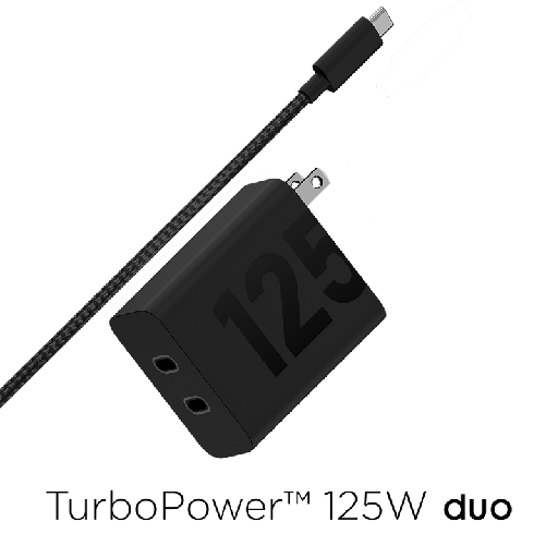 [PG38C06718] Cargador Motorola TurboPower de 125 Watts para Smartphone 
