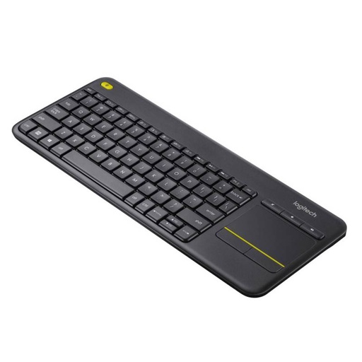 [920-007123] Teclado Inalámbrico Logitech K400 Plus Media de Color Negro