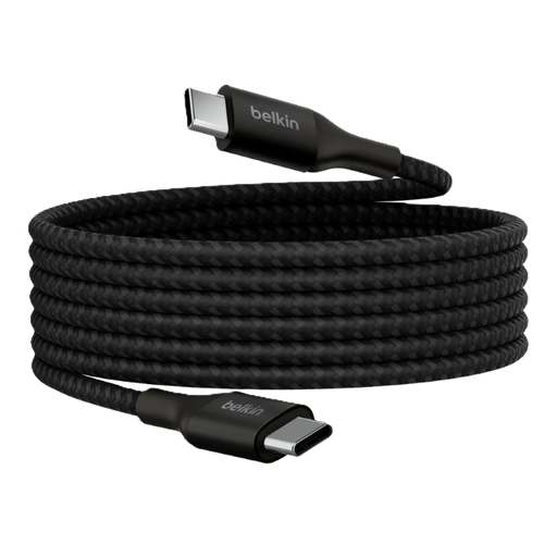 [CAB015BT2MBK] Cable Belkin USB-C Macho a USB-C Macho de 240 Watts de 2 Metros