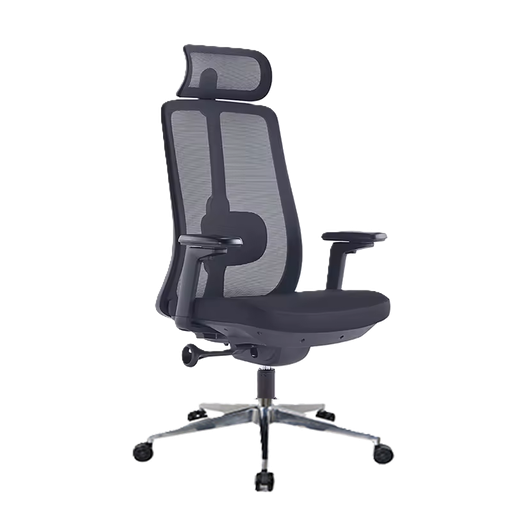 [DS-1304N] Silla Ejecutiva Dorasol con Reposabrazos de Color Negro