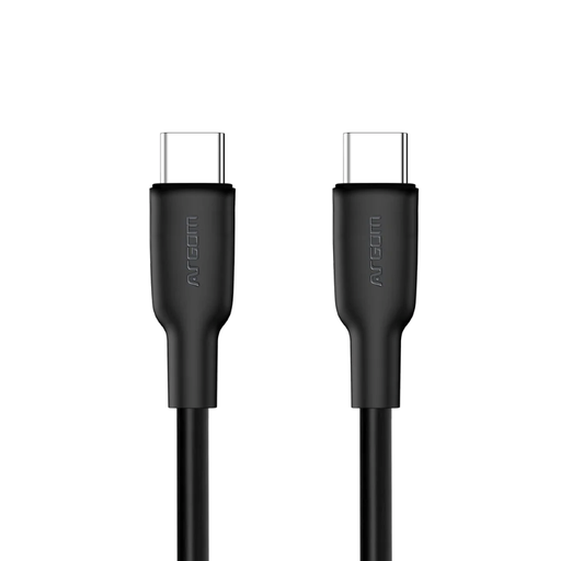 [ARG-CB-0070BK] Cable de USB-C Macho a USB-C Macho Argom Tech Dura Flex