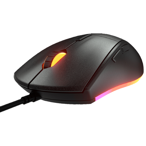 [CGR-WOMB-MEX] Mouse Gamer Cougar Mini EX RGB de Color Negro con Cable USB-A