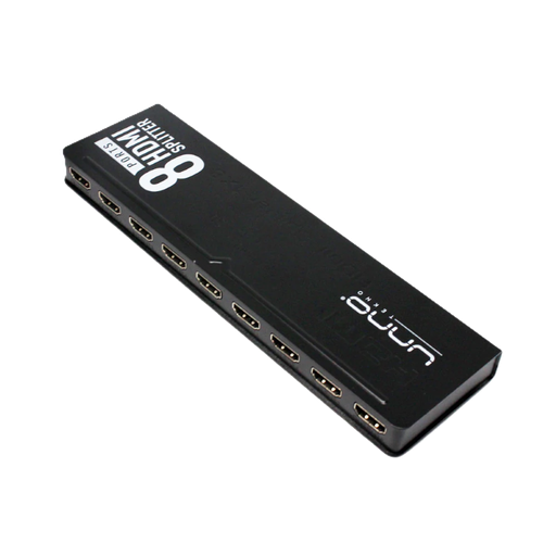 [HB1206BK] Divisor Unno Tekno de 1 Entrada y 8 Salidas HDMI 4K