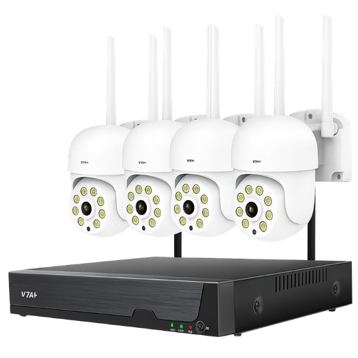 [VTA-84711] Kit DVR de Video Seguridad VTA+ Quartic con 4 Cámaras Inalámbricas