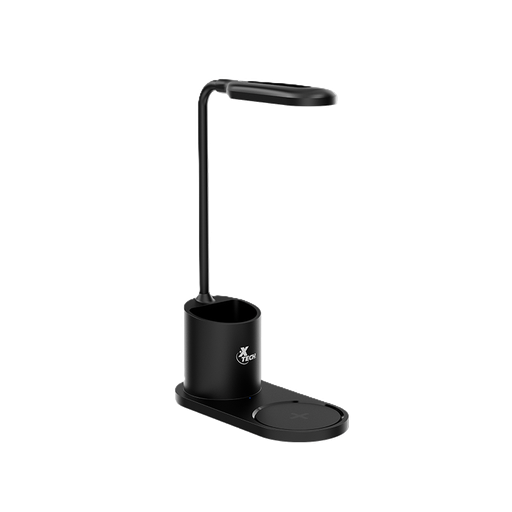 [XTA-701] Lámpara Xtech de Escritorio con Portalápices y Cargador Inalámbrico