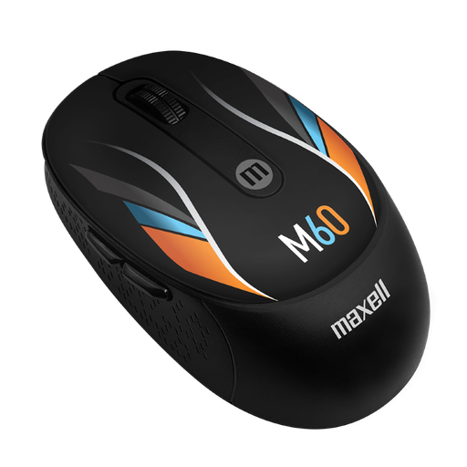 [M60] Mouse Inalámbrico Maxell Race Edition M60 Color Anaranjado