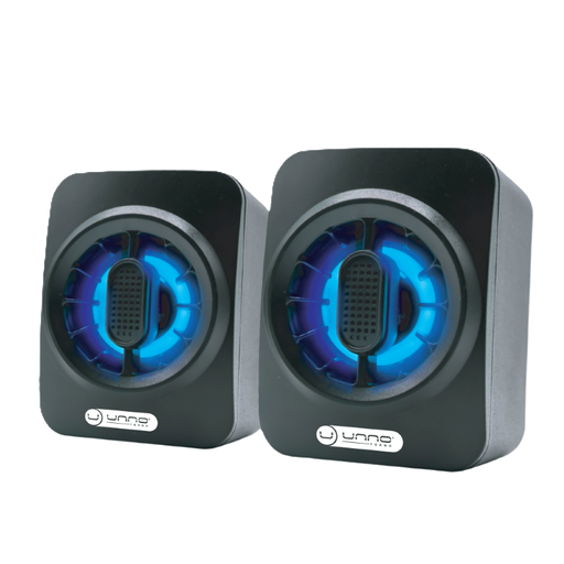 [SP9025BK] Bocinas UNNO Techno Para Computadora Color Negro