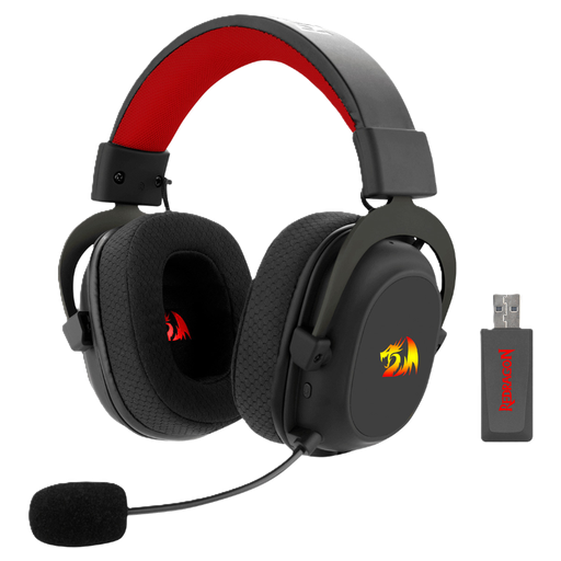 [H510-WL] Audífonos Gamer Inalámbricos Redragon Zeus X de Color Negro