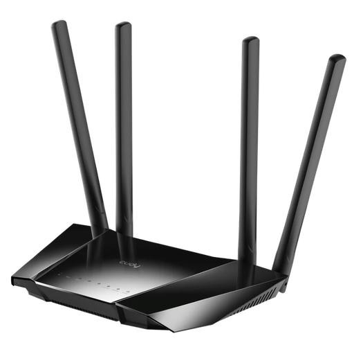 [6971690791193] Router Cudy LT400_AU V2.0 4G LTE N300 de 4 Antenas Color Negro