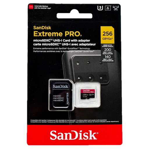 [SDSQXCD-256G-GN6MA] Memoria MicroSDXC UHS-I SanDisk Extreme Pro de 256 GB 