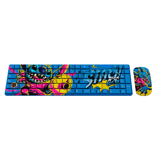 [XTK-D312ST] Teclado + Mouse Inalámbrico Edición Stitch