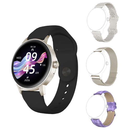 [ARG-WT-6030BG] Smart Watch Argom Tech SkeiWatch C30 de Color Beige