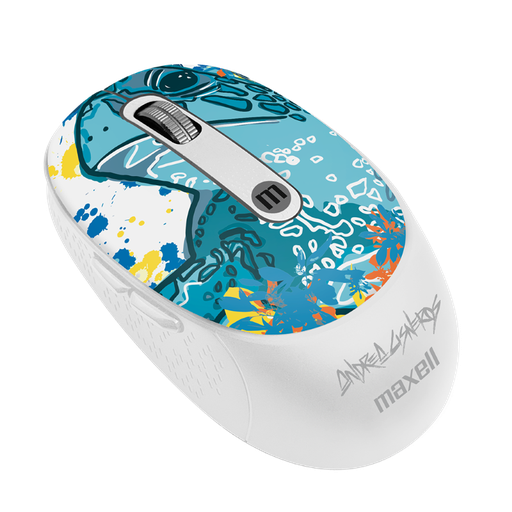[348609] Mouse Inalámbrico Maxell Wild Edition Print Turtle Edición Tortuga