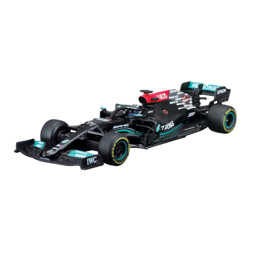 Vehículo BBurago a Escala 1:43 F1 Mercedes-AMG Petronas Formula One Team #77 Valtteri Bottas