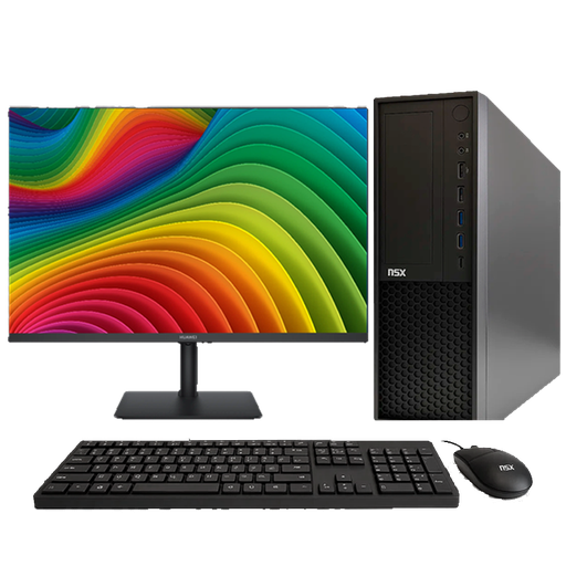 [PCR516512'04] Computadora de Escritorio NSX Desktop con Monitor Huawei de 24"