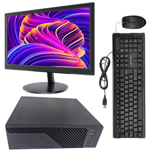 [PCR516512'04] Computadora de Escritorio NSX Desktop y Monitor de 18.5" Hikvision