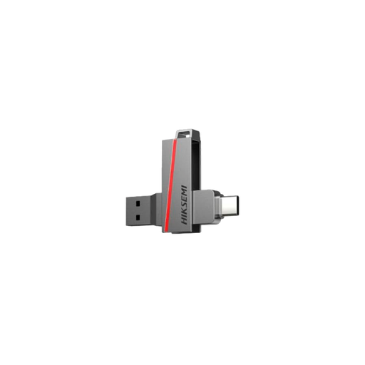 [HS-USB-E307C 64G U3] Memoria USB-A 3.2 y USB-C OTG Hiksemi Dual Slim de 64 GB