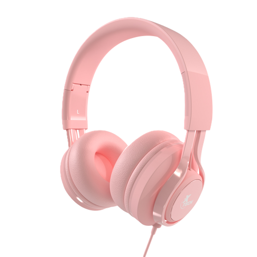 [XTH-355] Audífonos Xtech Cutie con Cable de Color Rosado para Niñas