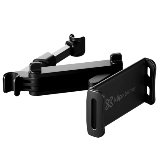 [KMH-500] Soporte Klip Xtreme Expandible, Inclinable y Giratorio para Reposacabezas de Automóvil 