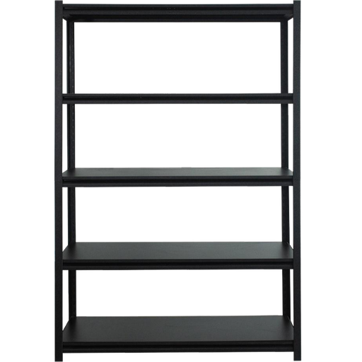 [ARMARRAPIDO] Estante Metálico de 5 Niveles Negro