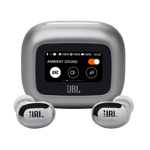 [JBLLIVEBUDS3SILAM] Audífonos Bluetooth JBL Live Buds 3 Silver