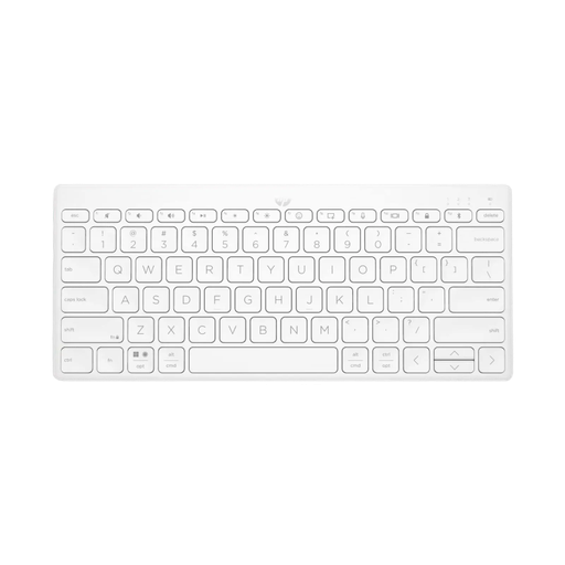 [692T0AA#ABM] Teclado Bluetooth HP 350 Compact Multi-Device White Multidispositivo
