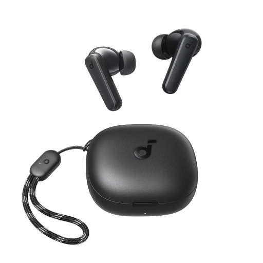 [A3949Z11] Audífonos Bluetooth soundcore by Anker P25i Black de Color Negro