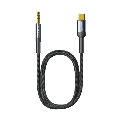[WDC-196] Cable Wekome Geeker de USB-C Macho a Auxiliar 3.5mm Macho