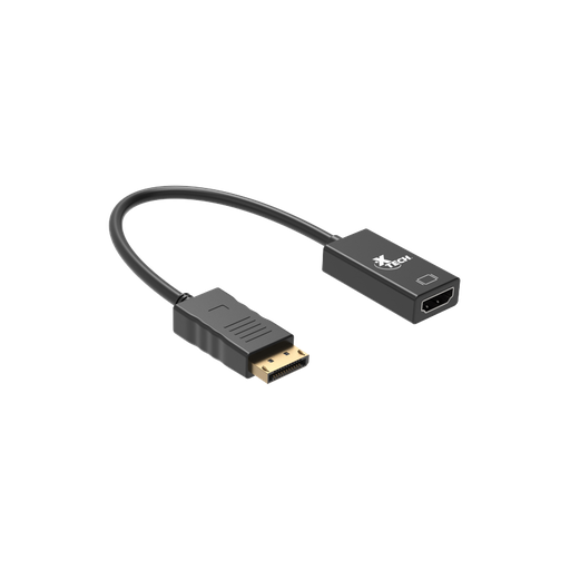[XTC-378] Adaptador Xtech de DisplayPort Macho a HDMI Hembra