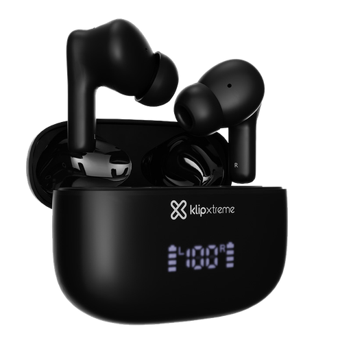 [KTE-850BK] Audífonos Klip Xtreme EdgeBuds Ultra Black de Color Negro