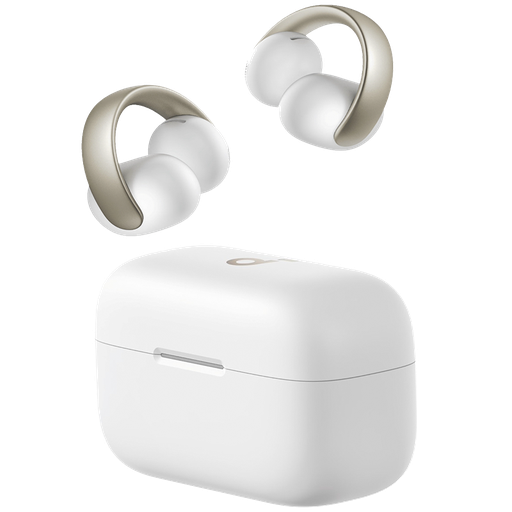 [A3388Z21] Audífonos Bluetooth soundcore AeroClip Champagne Mist Blancos