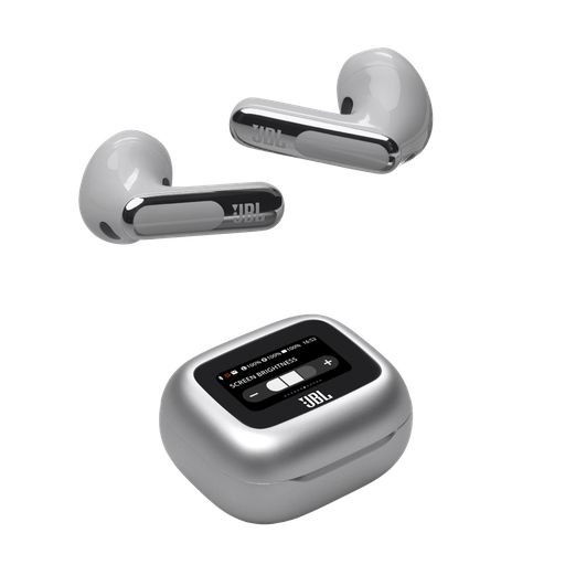 [JBLLIVEFLEX3SIL] Audífonos Bluetooth JBL Live Flex 3 Silver de Color Plateado