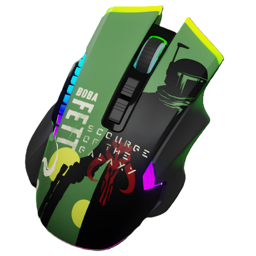 [PMO-S205BF] Mouse Gamer Bluetooth Primus Gladius TM11 Star Wars Boba Fett