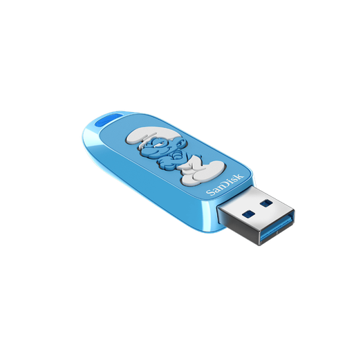 [SDCZIS-064G-G46] Memoria USB-A 3.2 SanDisk Smurfs de 64 GB Edición Pitufo Filósofo