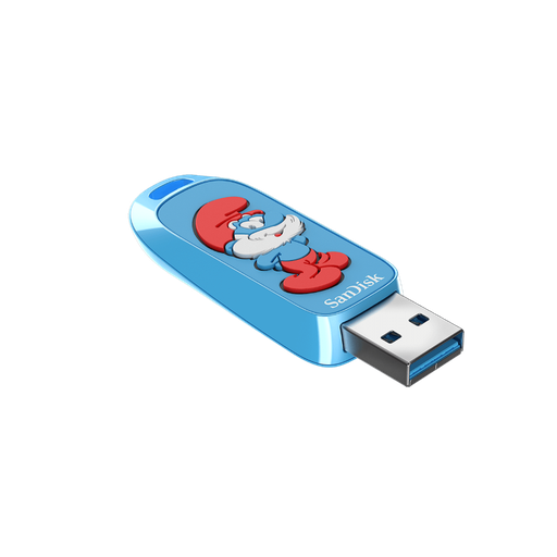 [SDCZIS-128G-G46] Memoria USB-A 3.2 SanDisk Smurfs de 128 GB Edición Papá Pitufo