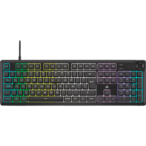 [CH-9226C65-SP] Teclado Gamer Corsair K55 Core de Cable USB-A con RGB de Membrana