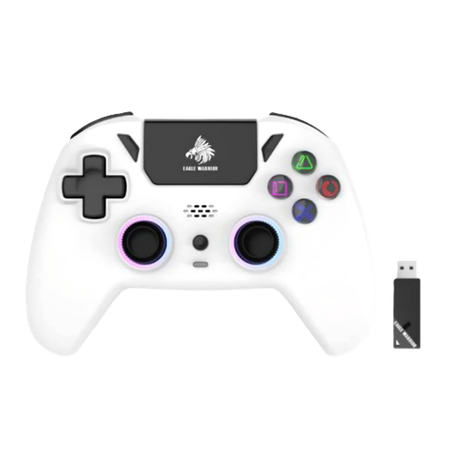 [06976155060524] Control Bluetooth Eagle Warrior HG04D White de Color Blanco
