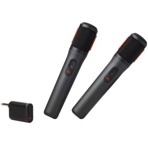 [JBLPBWIRELESSMICAM] Kit de 2 Micrófonos Inalámbricos JBL PartyBox Wireless Mic Negros
