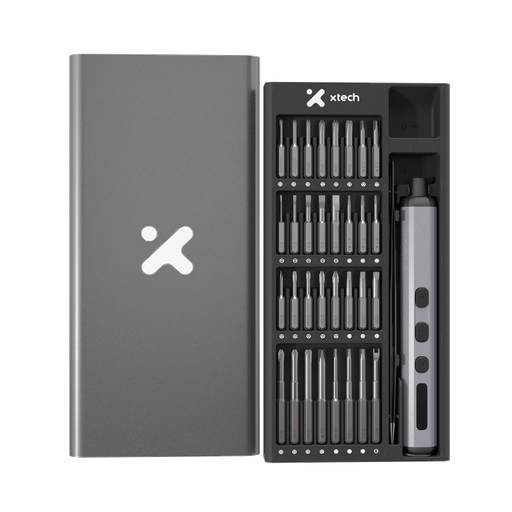 [XTA-821] Kit de Herramientas de Precisión Xtech con Desarmador Eléctrico