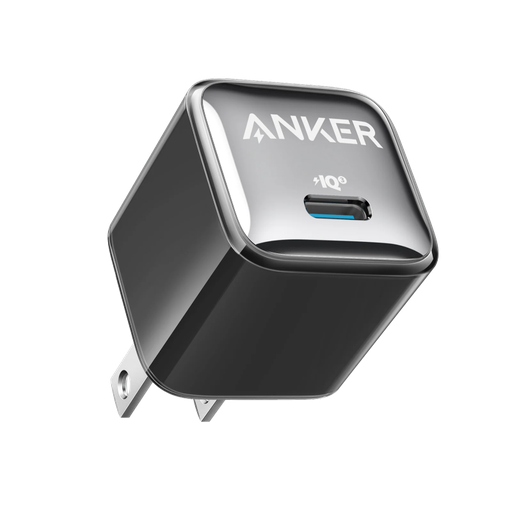 [A2637J16] Adaptador de Corriente Anker Ultra-Compact Charger Black USB-C de 20 Watts Color Negro