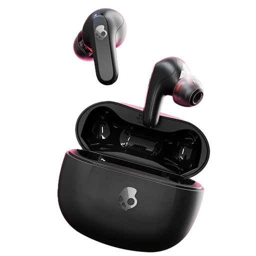 [S2RLW-Q786] Audífonos Bluetooth Skullcandy Rail XT True Black de Color Negro
