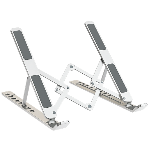 [KAS-003] Soporte Plegable Klip Xtreme Flexit de Aluminio para Laptop