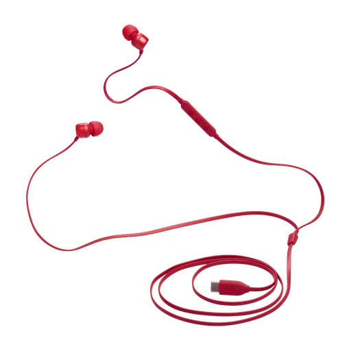 [JBLT310CREDAM] Audífonos JBL Tune 310C USB-C Red de Color Rojo