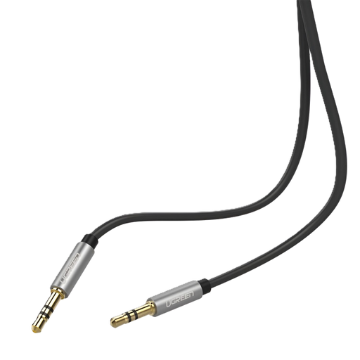 [10736] Cable Auxiliar 3.5mm Macho a Macho UGREEN de 3 Metros Gris