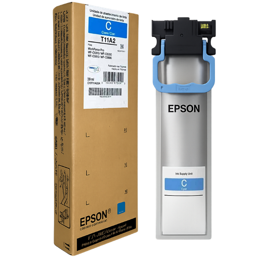 [C13T11A22A] Bolsa de Tinta Epson T11A220-AL Cian de 39 ml.